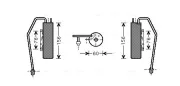 Trockner, Klimaanlage AVA QUALITY COOLING OLD398