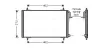 Kondensator, Klimaanlage AVA QUALITY COOLING PE5191