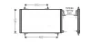 Kondensator, Klimaanlage AVA QUALITY COOLING PE5257