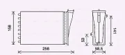 Wärmetauscher, Innenraumheizung AVA QUALITY COOLING PE6413