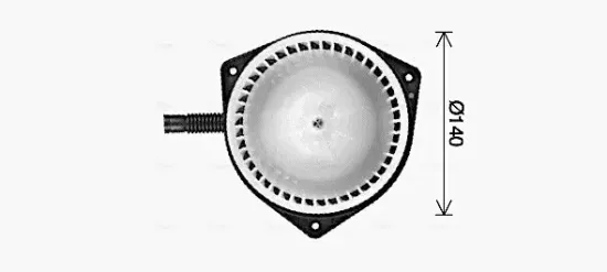 Innenraumgebläse 12 V AVA QUALITY COOLING PE8428 Bild Innenraumgebläse 12 V AVA QUALITY COOLING PE8428