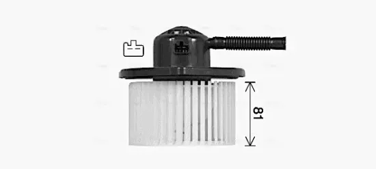 Innenraumgebläse 12 V AVA QUALITY COOLING PE8428 Bild Innenraumgebläse 12 V AVA QUALITY COOLING PE8428