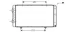 Kühler, Motorkühlung AVA QUALITY COOLING PEA2268