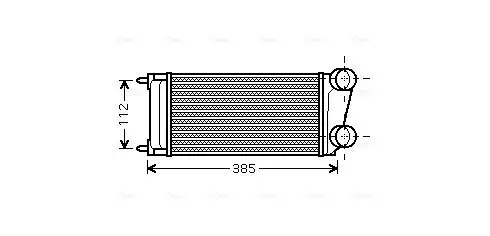 Ladeluftkühler AVA QUALITY COOLING PEA4299
