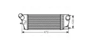 Ladeluftkühler AVA QUALITY COOLING PEA4336