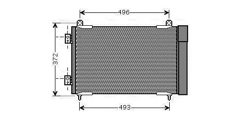 Kondensator, Klimaanlage AVA Clever Choice PEA5258D Bild Kondensator, Klimaanlage AVA Clever Choice PEA5258D