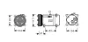 Kompressor, Klimaanlage 12 V AVA Clever Choice PEAK066