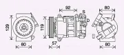 Kompressor, Klimaanlage AVA QUALITY COOLING PEAK408