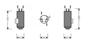 Trockner, Klimaanlage AVA QUALITY COOLING PED020