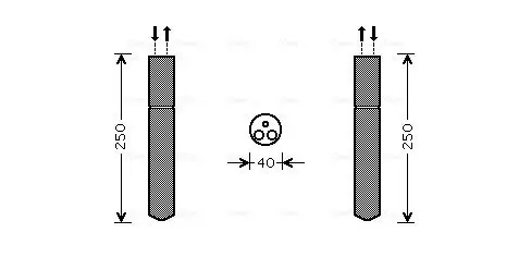 Trockner, Klimaanlage AVA QUALITY COOLING TOD415 Bild Trockner, Klimaanlage AVA QUALITY COOLING TOD415