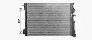 Kühler, Motorkühlung AVA QUALITY COOLING RT2667