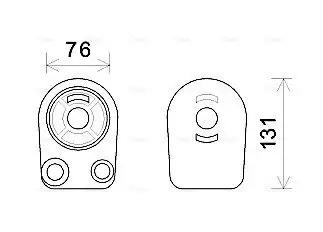 Ölkühler, Motoröl AVA QUALITY COOLING RT3607