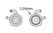 Ölkühler, Motoröl AVA QUALITY COOLING RT3611
