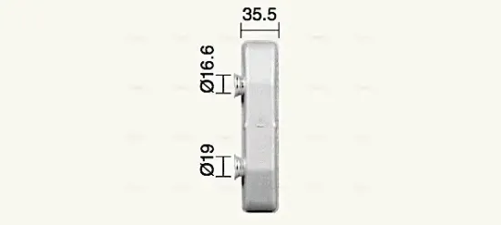 Wärmetauscher, Innenraumheizung AVA QUALITY COOLING RT6663 Bild Wärmetauscher, Innenraumheizung AVA QUALITY COOLING RT6663