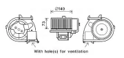 Innenraumgebläse 12 V AVA QUALITY COOLING RT8594