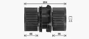 Innenraumgebläse 12 V AVA Clever Choice RT8666