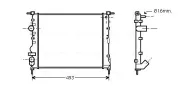 Kühler, Motorkühlung AVA QUALITY COOLING RTA2271