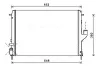 Kühler, Motorkühlung AVA QUALITY COOLING RTA2478