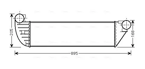 Ladeluftkühler AVA QUALITY COOLING RTA4397 Bild Ladeluftkühler AVA QUALITY COOLING RTA4397