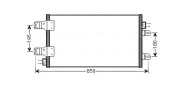 Kondensator, Klimaanlage AVA QUALITY COOLING RTA5443