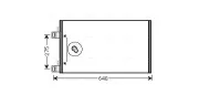 Kondensator, Klimaanlage AVA QUALITY COOLING RTA5444