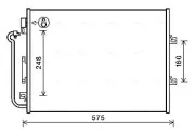 Kondensator, Klimaanlage AVA QUALITY COOLING RTA5454