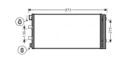 Kondensator, Klimaanlage AVA QUALITY COOLING RTA5475D