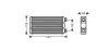 Wärmetauscher, Innenraumheizung AVA QUALITY COOLING RTA6457