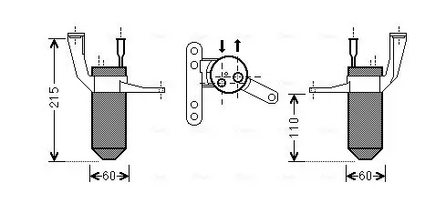 Trockner, Klimaanlage AVA QUALITY COOLING RTD428