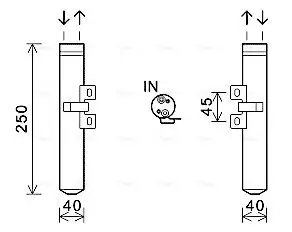 Trockner, Klimaanlage AVA QUALITY COOLING RTD557