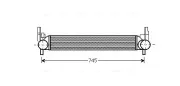 Ladeluftkühler AVA QUALITY COOLING STA4039