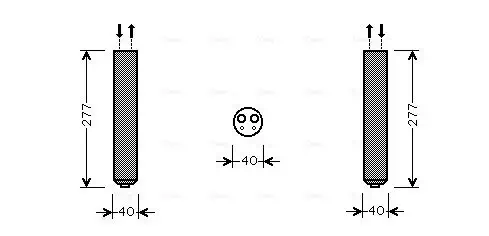Trockner, Klimaanlage AVA QUALITY COOLING SUD089
