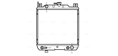 Kühler, Motorkühlung AVA QUALITY COOLING SZ2021 Bild Kühler, Motorkühlung AVA QUALITY COOLING SZ2021