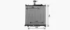 Kühler, Motorkühlung AVA QUALITY COOLING SZ2162 Bild Kühler, Motorkühlung AVA QUALITY COOLING SZ2162