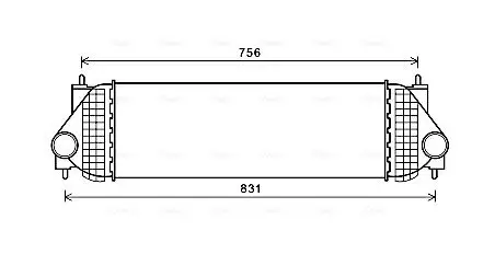 Ladeluftkühler AVA Clever Choice SZA4134 Bild Ladeluftkühler AVA Clever Choice SZA4134