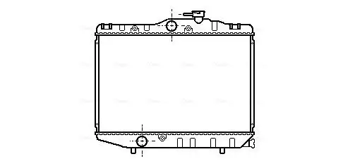 Kühler, Motorkühlung AVA QUALITY COOLING TO2038 Bild Kühler, Motorkühlung AVA QUALITY COOLING TO2038