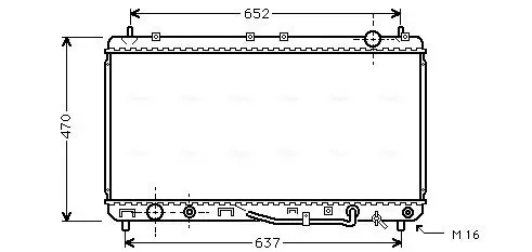Lüfter, Motorkühlung AVA QUALITY COOLING SCF042