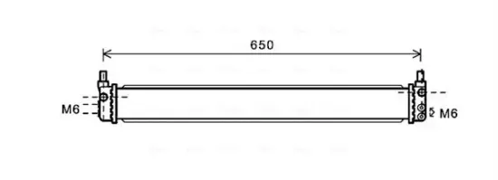 Kühler, Motorkühlung AVA Clever Choice TO2602 Bild Kühler, Motorkühlung AVA Clever Choice TO2602