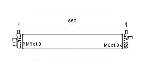 Kondensator, Klimaanlage AVA QUALITY COOLING SU5104D Bild Kondensator, Klimaanlage AVA QUALITY COOLING SU5104D