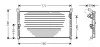 Kondensator, Klimaanlage AVA QUALITY COOLING TO5130