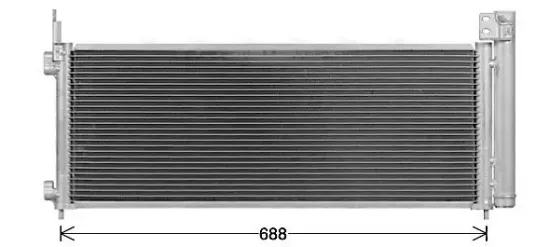 Kondensator, Klimaanlage AVA Clever Choice TO5779D Bild Kondensator, Klimaanlage AVA Clever Choice TO5779D