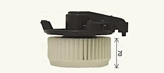 Innenraumgebläse 12 V AVA Clever Choice TO8751 Bild Innenraumgebläse 12 V AVA Clever Choice TO8751