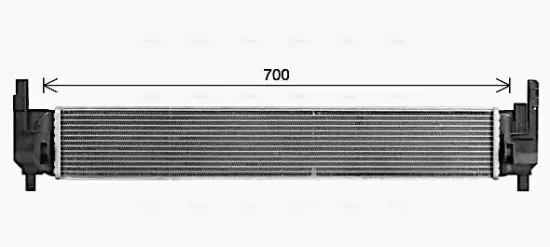 Kühler, Motorkühlung AVA QUALITY COOLING VN2420 Bild Kühler, Motorkühlung AVA QUALITY COOLING VN2420