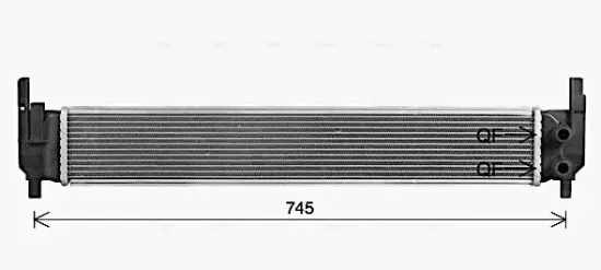 Kühler, Motorkühlung AVA QUALITY COOLING VN2420 Bild Kühler, Motorkühlung AVA QUALITY COOLING VN2420