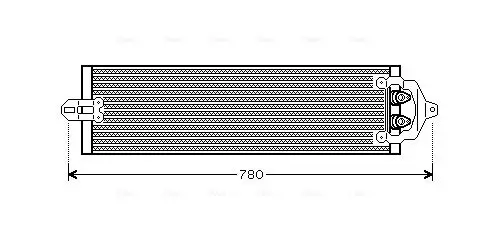 Ölkühler, Automatikgetriebe AVA QUALITY COOLING VN3218