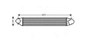 Ladeluftkühler AVA QUALITY COOLING VN4248