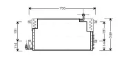 Kondensator, Klimaanlage AVA QUALITY COOLING VN5161