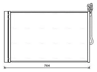 Kondensator, Klimaanlage AVA QUALITY COOLING VN5334D