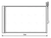 Kondensator, Klimaanlage AVA QUALITY COOLING VN5334D