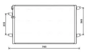 Kondensator, Klimaanlage AVA QUALITY COOLING VN5379